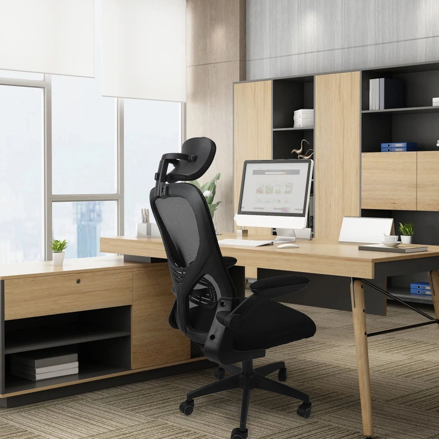 Chaise Ergonomique en Maille