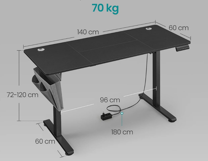 Bureau Électrique Réglable Ergoea Table