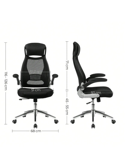 Chaise de Bureau avec Soutien Lombaire