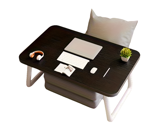 Bureau Ergonomique Portable Bambou